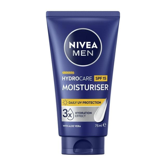 Nivea Men 75ml Hydrocare SPF 15 with Aloe Vera Face Moisturiser - gallery image 1