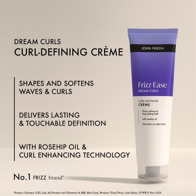 John Frieda 150ml Frizz Ease Dream Curl Defining Crème - gallery image 3