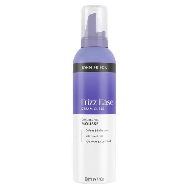 John Frieda 200ml Frizz Ease Dream Curl Reviver Mousse - gallery image 1