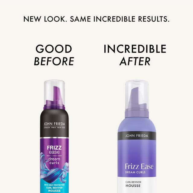 John Frieda 200ml Frizz Ease Dream Curl Reviver Mousse - gallery image 2