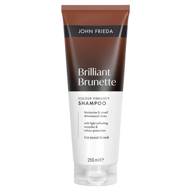 John Frieda 250ml Brilliant Brunette Colour Vibrancy Shampoo - gallery image 1