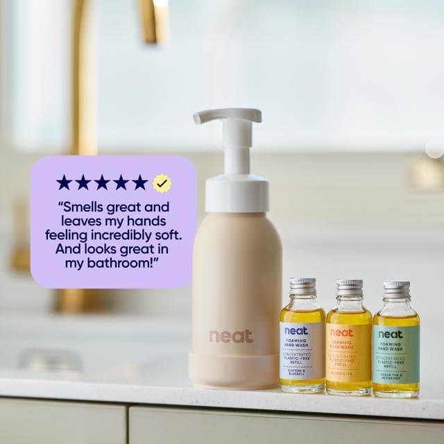Neat. Stone Refillable Foaming Hand Wash Bottle - gallery image 4
