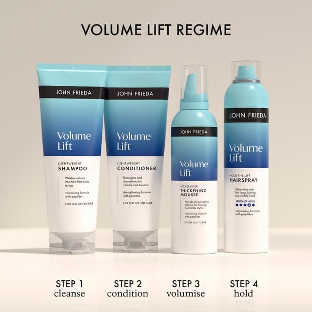 John Frieda 250ml Volume Hold the Lift Hairspray - gallery image 5