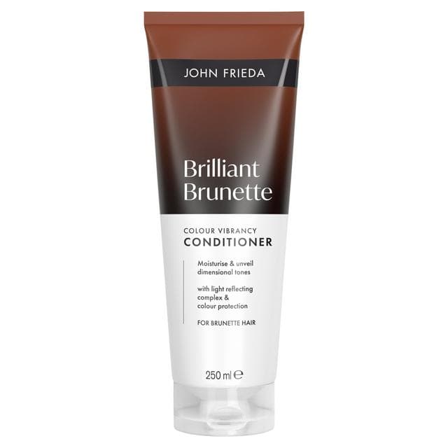 John Frieda 250ml Brilliant Brunette Colour Vibrancy Conditioner - gallery image 1