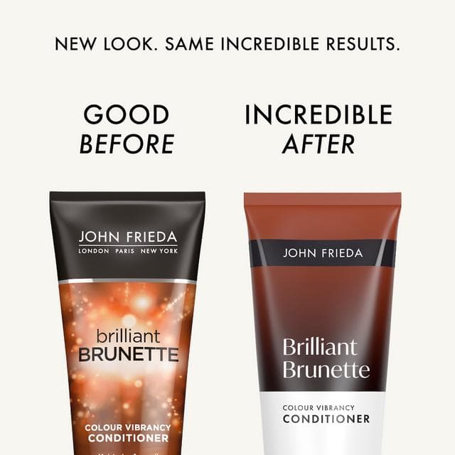 John Frieda 250ml Brilliant Brunette Colour Vibrancy Conditioner - gallery image 2
