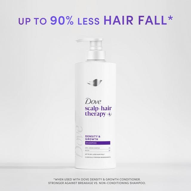 Dove 400ml Scalp + Hair therapy Density & Growth Shampoo - gallery image 5