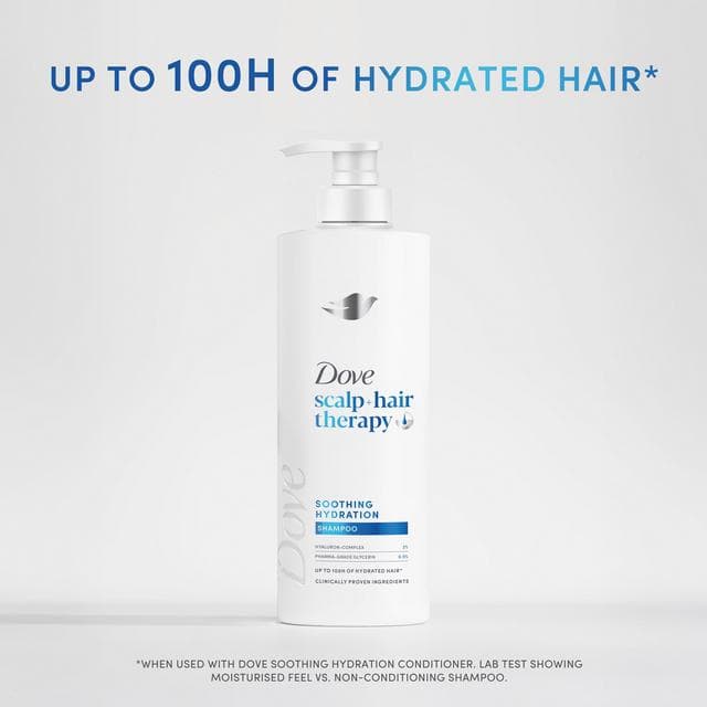 Dove 400ml Scalp + Hair Therapy Soothing Hydration Shampoo - gallery image 3