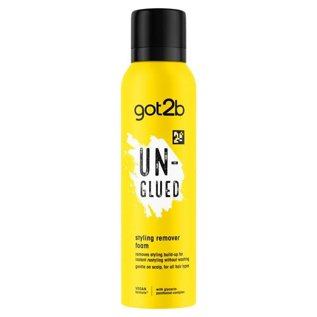 Schwarzkopf Got2b 150ml Unglued Styling Remover Foam - gallery image 1