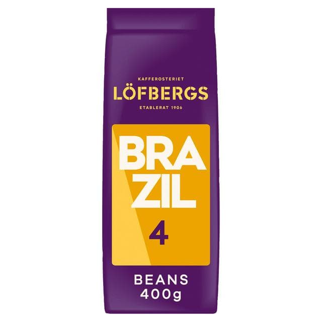 Lofbergs Brazil Single Origin Coffee Beans 400g - gallery image 1