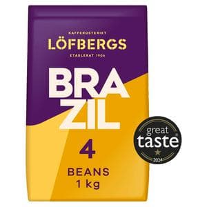 Lofbergs Brazil Single Origin Coffee Beans 1kg