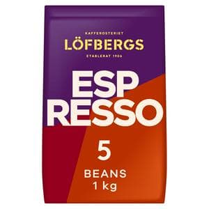 Lofbergs Espresso Coffee Beans 1kg