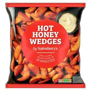 Sainsbury's Hot Honey Wedges 750g