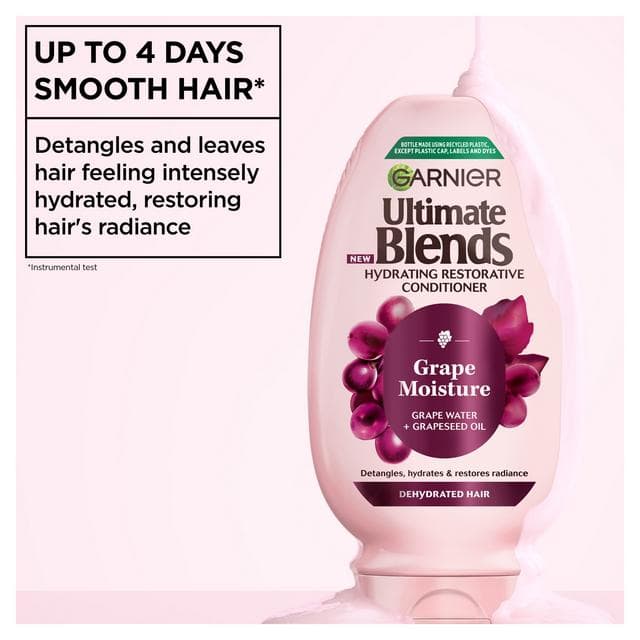 Garnier 250ml Ultimate Blends Grape Moisture Conditioner - gallery image 2