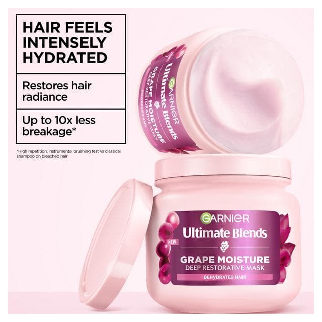 Garnier Ultimate Blends Grape Moisture Hair Mask - gallery image 2