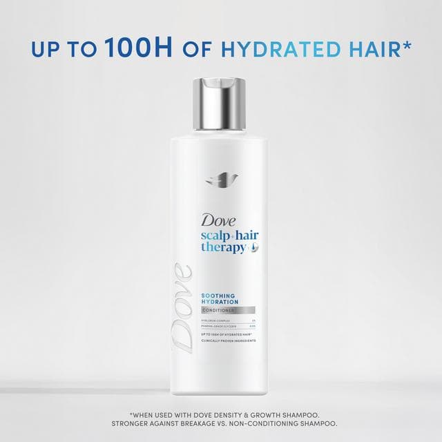 Dove 250ml Scalp + Hair Therapy Soothing Hydration Conditioner - gallery image 2