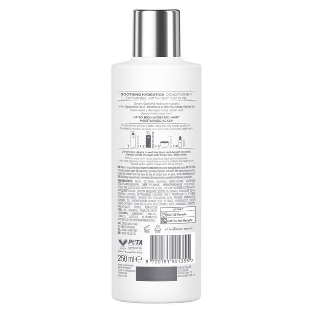 Dove 250ml Scalp + Hair Therapy Soothing Hydration Conditioner - gallery image 5