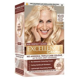 L'Oréal Paris Excellence Age Perfect Nudes 10.13 Natural Very Light Blonde Permanent Hair Dye