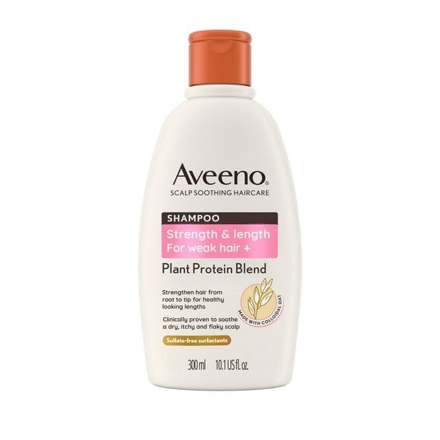 Aveeno 300ml Hair Strength + Length Shampoo - gallery image 1