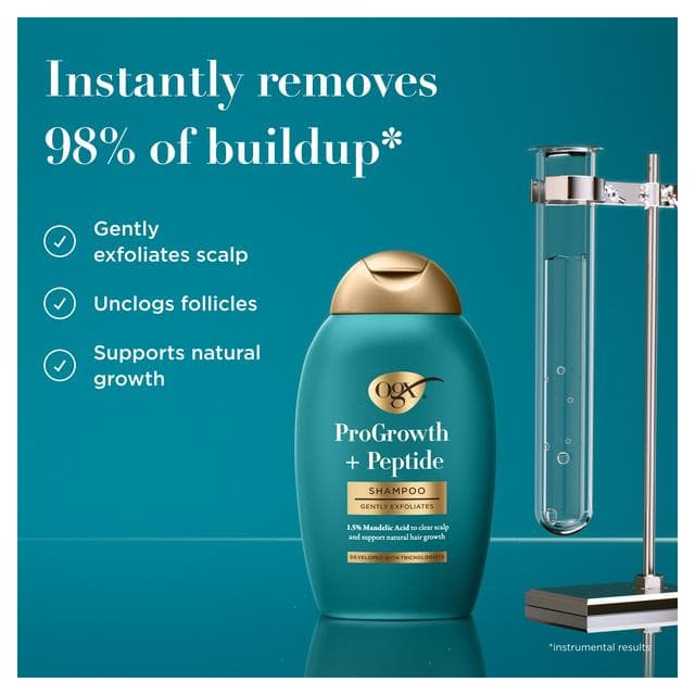Ogx 385ml Progrowth + Peptide Shampoo - gallery image 3