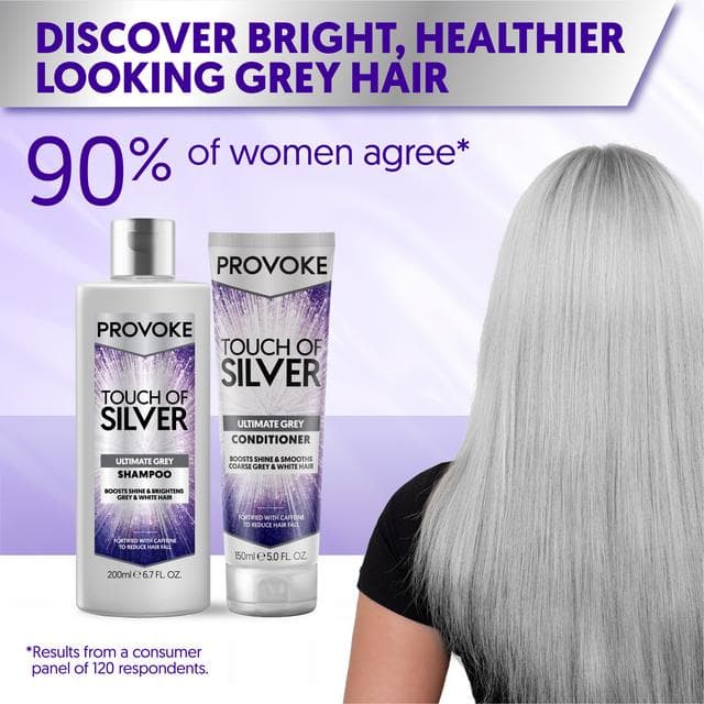 Provoke 200ml Touch of Silver Shampoo - gallery image 6