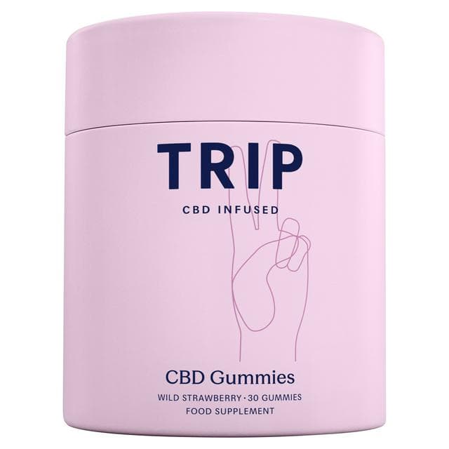 Trip 30 x Wild Strawberry CBD Gummies - gallery image 1