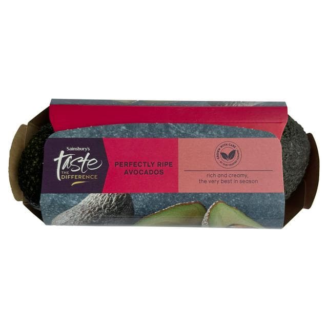 Sainsbury's Perfectly Ripe Avocados, Taste the Difference - gallery image 1