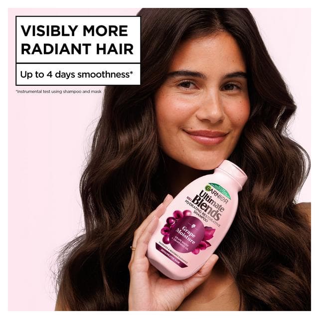 Garnier Ultra Doux Grape Moisture 300ml Ultimate Blends Shampoo - gallery image 5