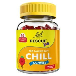 Bach Rescue 30 x Chill Strawberry Flavour Kids Gummies