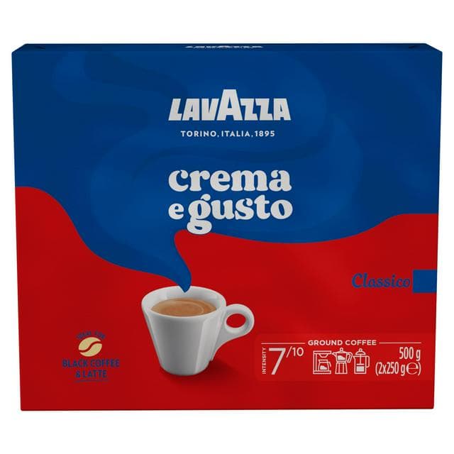 Lavazza Crema E Gusto 500g Classico Ground Coffee - gallery image 1