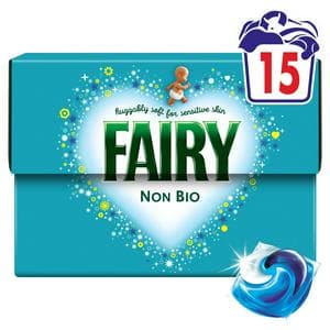 Fairy 15 Washes Non Bio Pods