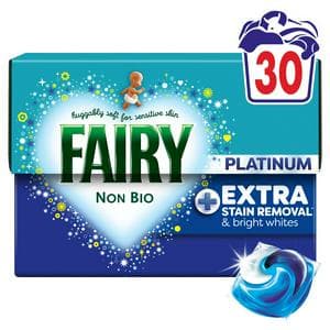 Fairy 30 Washes Non Bio Pods