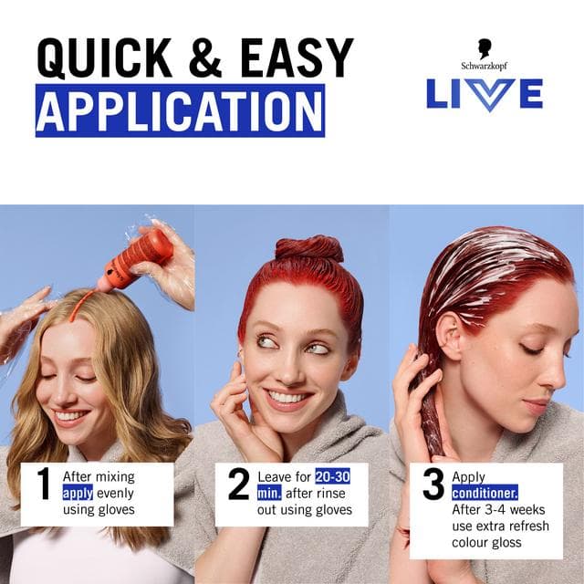Schwarzkopf 880 Tempting Chocolate Live Intense Colour Permanent Hair Dye - gallery image 5