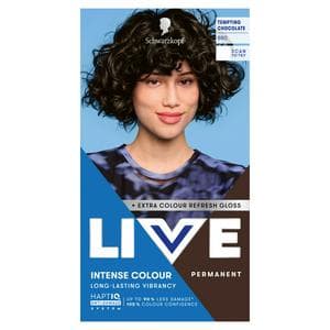 Schwarzkopf 880 Tempting Chocolate Live Intense Colour Permanent Hair Dye