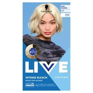 Schwarzkopf 00B Max Blonde Live Intense Bleach Hair Lightener Dye