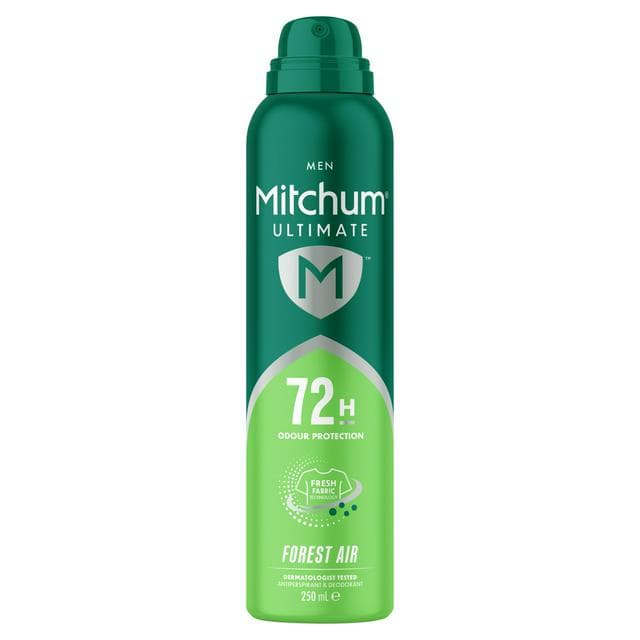Mitchum 250ml Men Ultimate Forest Air Antiperspirant Deodorant Spray - gallery image 1