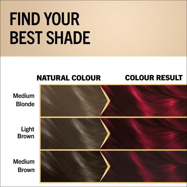 Schwarzkopf Oleo Intense Oil Colouration 5-92 Bright Red Permanent Hair Dye - gallery image 4