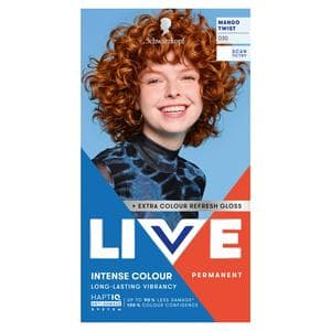 Schwarzkopf 030 Mango Twist Live Intense Colour Permanent Hair Dye