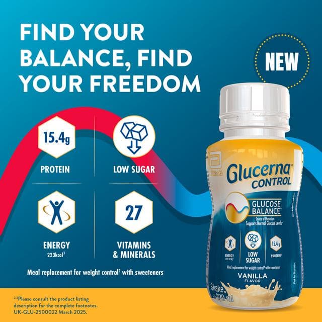 Glucerna Control 220ml Coffee Flavour Shake - gallery image 4