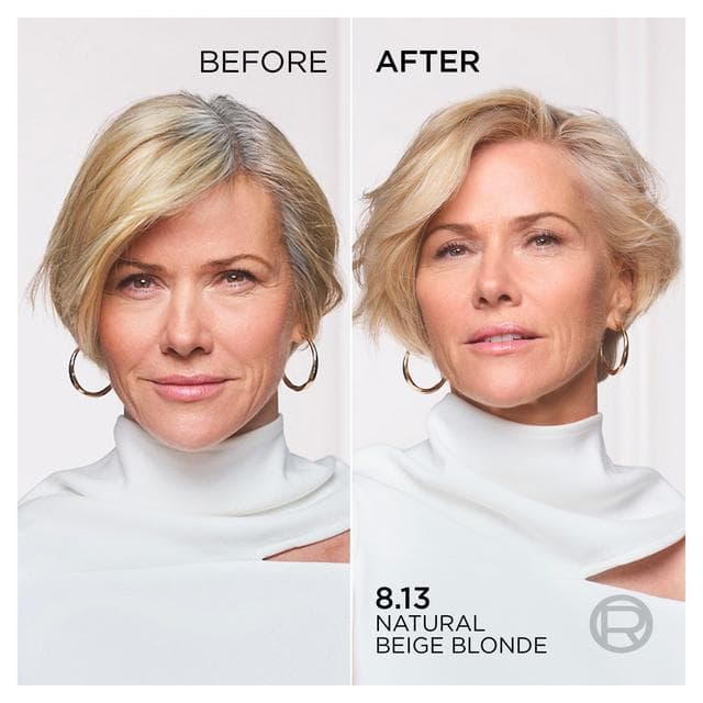 L'Oréal Paris Excellence Age Perfect Nudes 6.03 Natural Light Gold Brown Permanent Hair Dye - gallery image 3