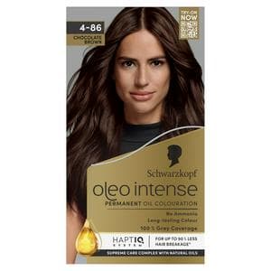 Schwarzkopf Oleo Intense Oil Colouration 4-86 Chocolate Brown Permanent Hair Dye