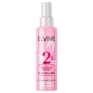 L'Oréal Paris Elvive Glycolic Gloss 150ml Shine Glazing Leave In Hair Serum