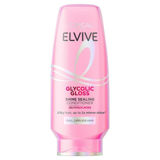 L’Oréal Paris Elvive Glycolic Gloss 200ml Dull Hair Shine Sealing Conditioner - gallery image 1