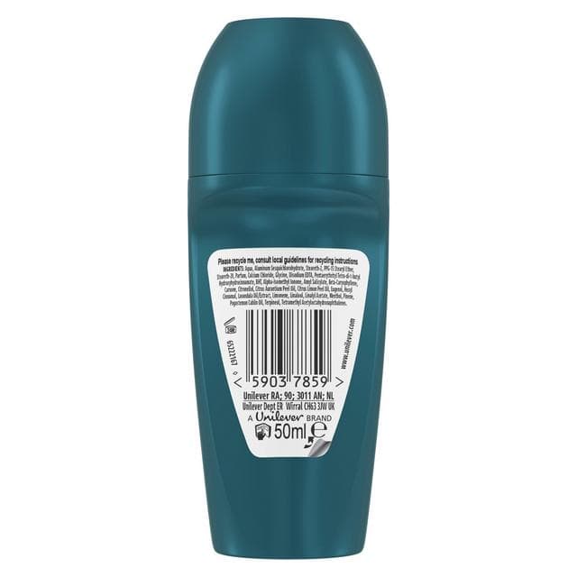 Sure Men 50ml Nonstop Protection Menthol & Blue Lavender Antiperspirant Deodorant Roll On - gallery image 6