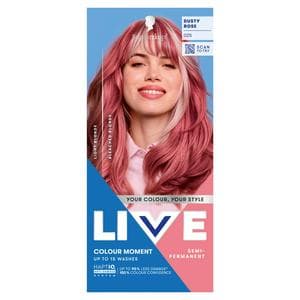 Schwarzkopf Live Colour Moment 025 Dusty Rose Semi Permanent Hair Dye