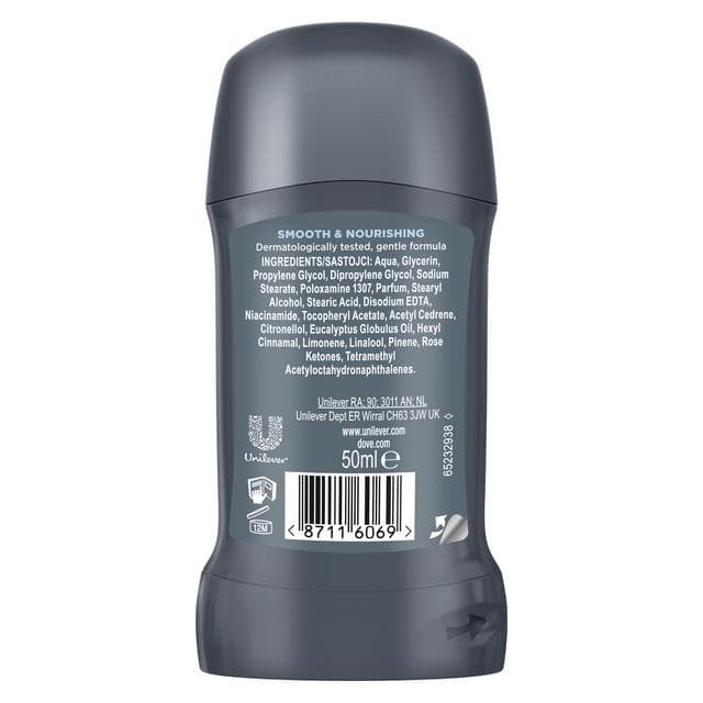 Dove Men+Care 50ml Marine & Blue Cypress Whole Body Deodorant Stick - gallery image 6