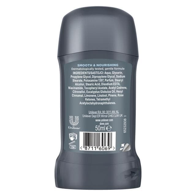 Dove Men+Care 50ml Marine & Blue Cypress Whole Body Deodorant Stick - gallery image 6