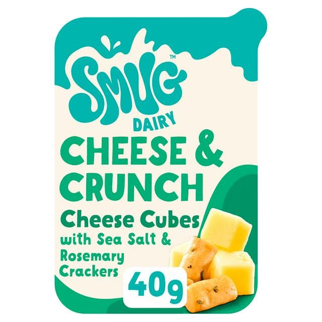 Smug 40g Dairy Cheese & Crunch Cheese Cubes - gallery image 1