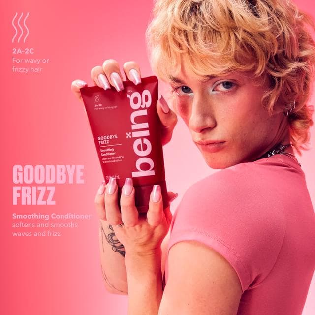 Being 354ml Goodbye Frizz Smoothing Conditioner - gallery image 3