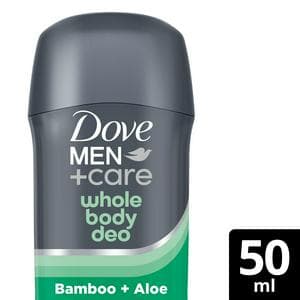 Dove Men+Care 50ml Bamboo & Aloe Whole Body Deodorant Stick