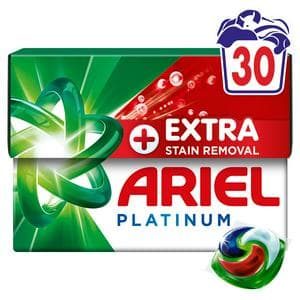 Ariel Platinum PODS®, Washing Capsules 30